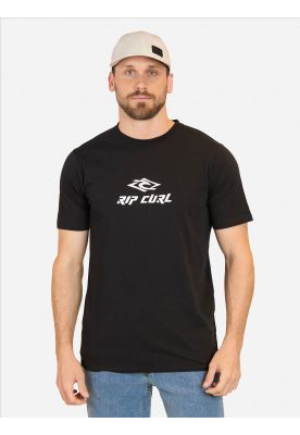 Polera MC Diamond search Negro Hombre Rip Curl
