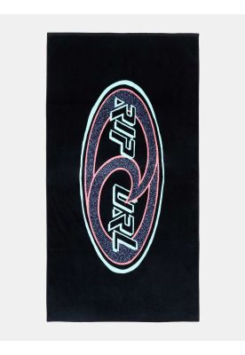 Toalla Tiderun Negro Hombre Rip Curl