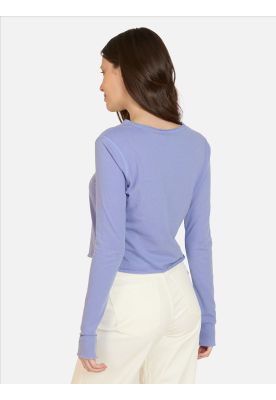 Imagen 2 del producto Polera ML Deepzone Morado Mujer Rip Curl