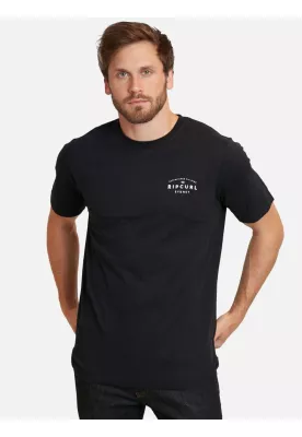 Polera Journeys Dest Tee Sydney Negro Hombre Rip Curl