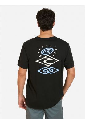 Imagen 2 del producto Polera MC Surf Negro Hombre Rip Curl
