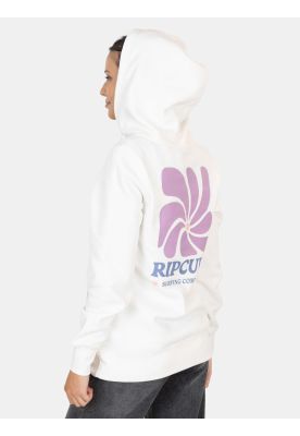 Imagen 2 del producto Poleron Canguro Breakzone Blanco Mujer Rip Curl