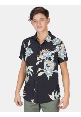 Camisa MC Rockwave Multicolor Infantil Rip Curl