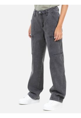 Pantalon Jeans Tide Negro Mujer Rip Curl