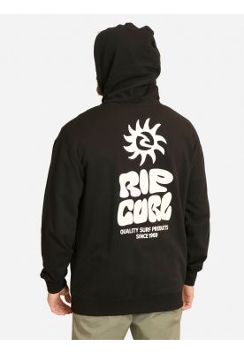 Imagen 2 del producto Poleron FZ Pacific Rinse Glass Off Negro Hombre Rip Curl