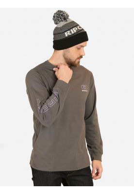 Polera ML RC since 69 ls Gris Hombre Rip Curl