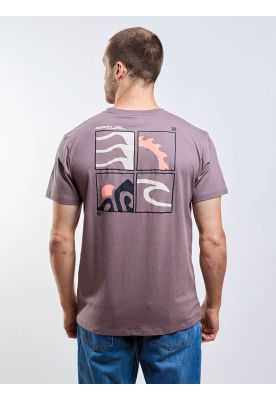 Imagen 2 del producto Polera MC Explorer Café Hombre Rip Curl