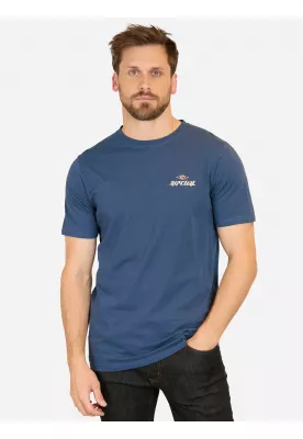 Polera MC Diamond desto Azul Hombre Rip Curl
