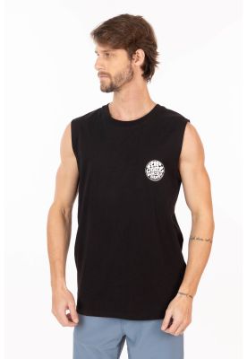 Polera SM Reefcrest Negro Hombre Rip Curl