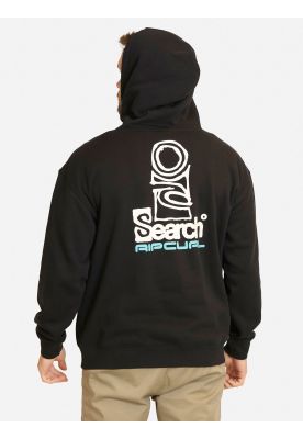 Imagen 2 del producto Poleron Canguro Search Mission Hoodie Negro Hombre Rip Curl