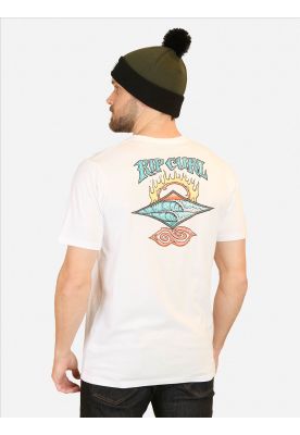 Imagen 2 del producto Polera MC Dazed and tubed Blanco Hombre Rip Curl