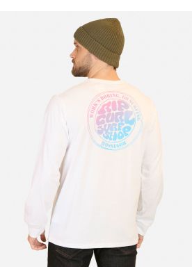 Polera ML SurgeR Blanco Hombre Rip Curl