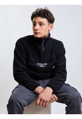 Imagen 2 del producto Poleron Polar Path Negro Infantil Rip Curl