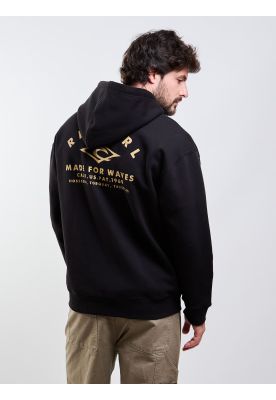 Imagen 2 del producto Poleron FZ Torque Negro Hombre Rip Curl