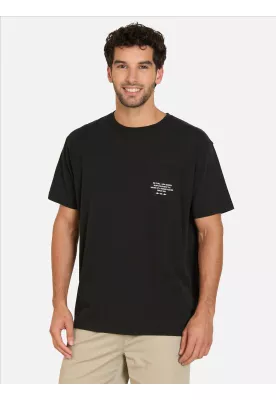 Polera MC Coastline Negro Hombre Rip Curl