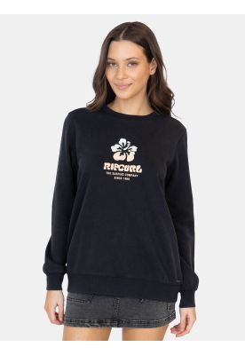 Poleron CR Windcrest Negro Mujer Rip Curl