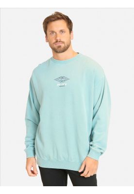 Poleron CR Double Ups Crew Celeste Hombre Rip Curl