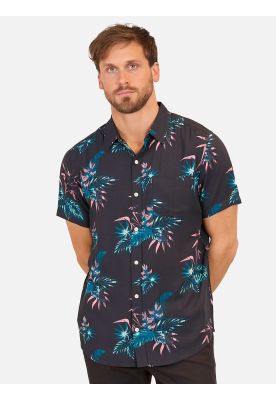 Camisa M/C Floras Ss Multicolor Hombre Rip Curl