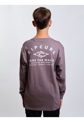 Imagen 2 del producto Polera ML Oceana Café Infantil Rip Curl