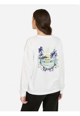 Imagen 2 del producto Polera ML Surfsign Blanco Mujer Rip Curl