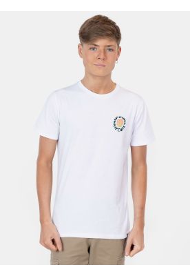 Polera M/C Viento del Sur Blanco Infantil Rip Curl