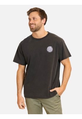 Polera MC Ripzone Negro Hombre Rip Curl