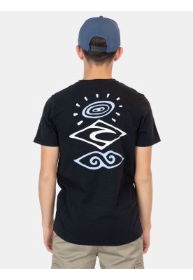 Imagen 2 del producto Polera MC Surftrip Negro Infantil Rip Curl