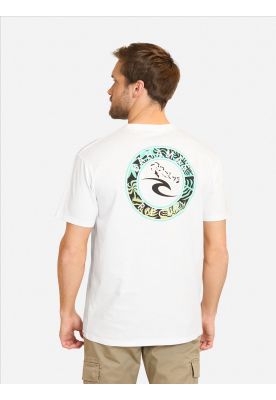 Imagen 2 del producto Polera MC MTE Bahamas Key Blanco Hombre Rip Curl