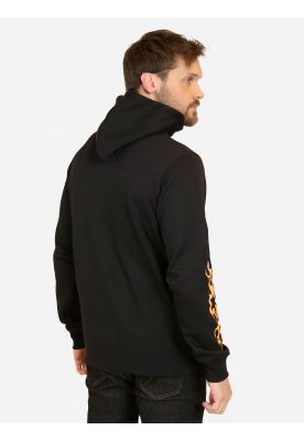Poleron Canguro Medina Hoodie Negro Hombre Rip Curl