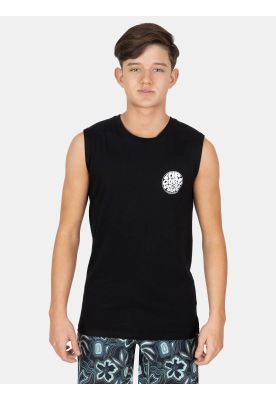 Polera SM Coolmind Negro Infantil Rip Curl