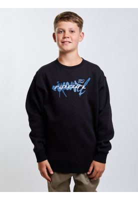 Imagen 1 del producto Poleron CR Rider Negro Infantil Rip Curl