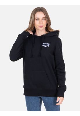 Poleron Canguro Good For All Seasons Negro Mujer Rip Curl