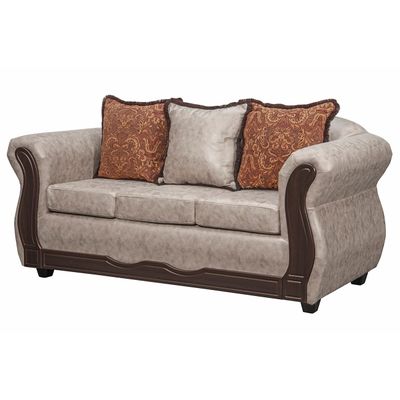 Imagen 2 del producto Sofá 3 Cuerpos Sofia PU Crema