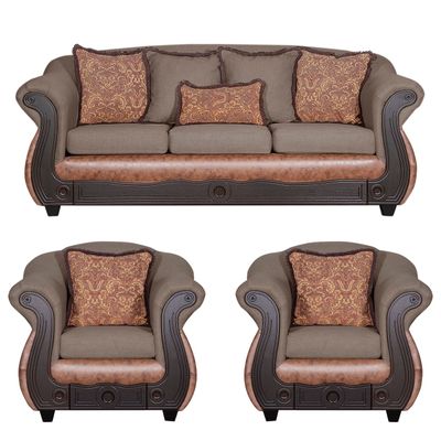 Imagen 1 del producto Juego de Living 3 1 1 Ashly Café Terracota