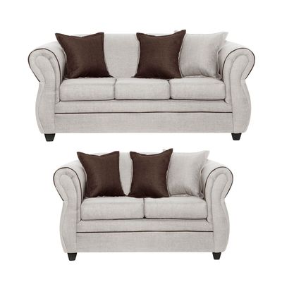 Juego de Living 3 2 Emili Crudo