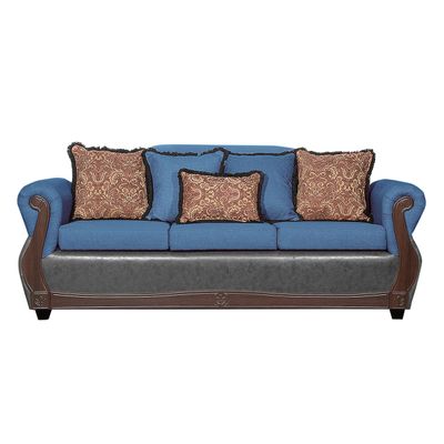 Imagen 2 del producto Juego de Living 3 2 1 Gran Columbia Azul Gris