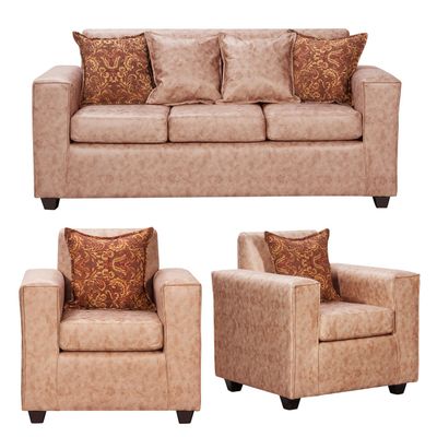 Juego de Living 3 1 1 Ezeiza Terracota