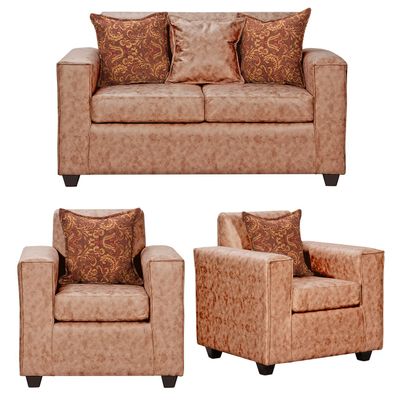 Juego de Living 2 1 1 Ezeiza Terracota