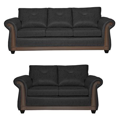 Juego de Living 3 2 Bristol Negro