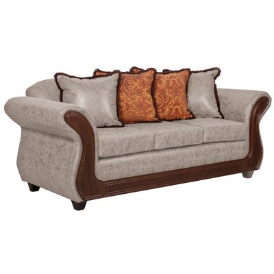 Imagen 2 del producto Sofá 3 Cuerpos Palermo Crema