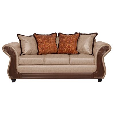 Sofá 3 Cuerpos Palermo Beige