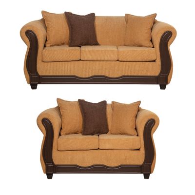 Imagen 2 del producto Juego de Living 3 2 Barcelona Oro