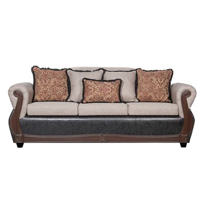 Imagen 2 del producto Juego de Living 3 1 1 Gran Columbia Beige Negro
