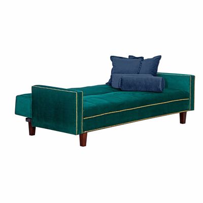 Imagen 2 del producto Futon Sofa Cama Vanguardia 200 x110 Verde - Azul
