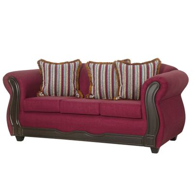 Imagen 2 del producto Sofá 3 Cuerpos Sofia Burdeo