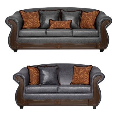 Juego de Living 3 2 Estambul Gris