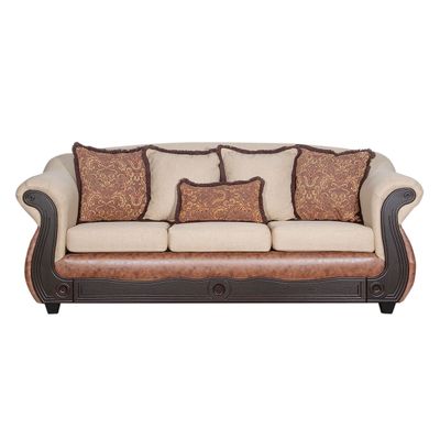 Imagen 2 del producto Juego de Living 3 2 Ashly Beige Terracota