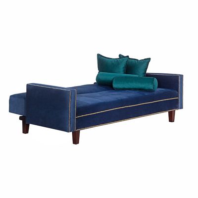 Imagen 2 del producto Futon Sofa Cama Vanguardia 200 x110 Azul - Verde