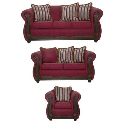 Juego de Living 3 2 1 Sofia Burdeo