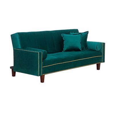 Futon Sofa Cama GoldenGreen